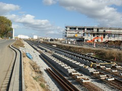 Hier entsteht die Station Unicampus Riedberg