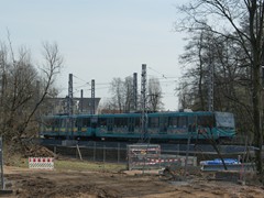 Nach dem Kraftakt ist das neue Gleis nun in Betrieb