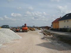 Der Bau kann beginnen.