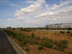 Etwa hier befindet sich dei Station Uni Campus Riedberg