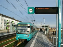 Die Linie U9 fährt weiter ach Nieder-Eschbach