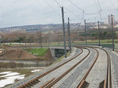 Überquerung der A661