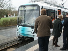 Die Chefin steigt ein.