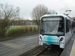 Der Eroeffnungszug von vorne....