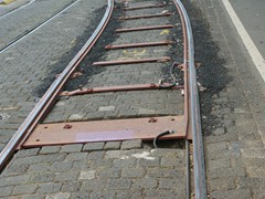 Der Übergang der Rille.