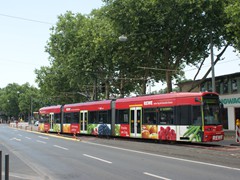 ..in die provisorische Endstelle.