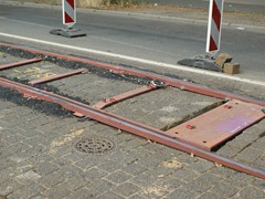 Der angeflanschte Aufstieg.