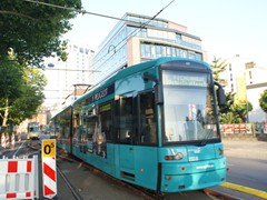 ...denn die Endstelle war noch besetzt.