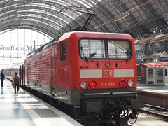 E 114 016 in Frankfurt am Main