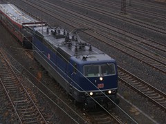 E 181 201-5 zu Besuch in Neu-Isenburg als Fahrschule