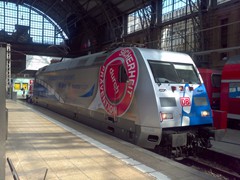 101 060-2 wirbt für die Bundespolizei