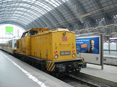 V 203 309-0 im Dienst der Netzinstandhaltung