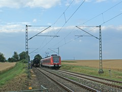 Talfahrt Richtung Frankfurt Rödelheim