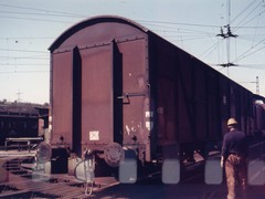 Kurzgekuppelte Güterwagen