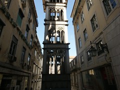 Elevator Santa Justa unten