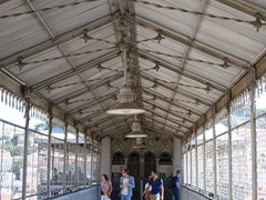 Elevator Santa Justa oben...