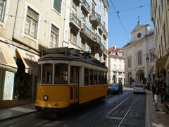 Abstieg von derCatedral de Lisboa Richtung Unterstadt