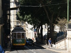 Aufstieg Richtung Catedral de Lisboa