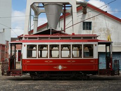 Zurück geht es dann auch wieder mit der Bim...