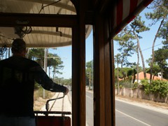 Colares ist nun auf Meereshöhe, die letzten 3 Kilometer der Strecke sind weitestgehend kurvenfrei