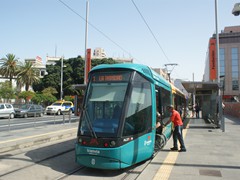 ...an der Station Fundación