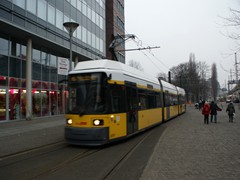 Hinter dem Bahnhof Friedrichstraße