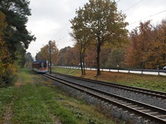 Eine schöne Überlandstraßenbahn