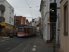 ...eine Zugkreuzung abgewartet werden.