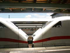 ICE1 Kiss in München