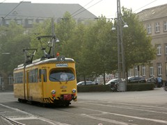 ....hier bei der Wende am Hauptbahnhof Karlsruhe