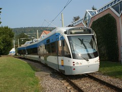 Um Niederflurfahrzeuge zu testen.