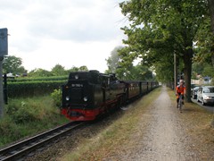 bzw. Göhren, so manch Radler bietet sich da gerne ein Rennen