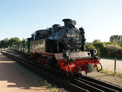 Nach kurzem Aufenthalt geht es weiter Richtung Putbus