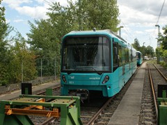 2017 als dann die Abnahme des Stellwerks erfolgte waren es dann schon U-5 Wagen die an der Heerstraße übernachteten