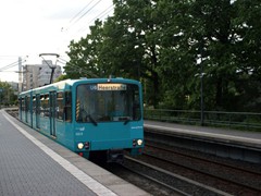 Die Fahrgäste sind am Industriehof ausgestiegen....