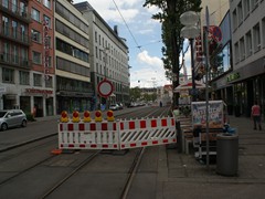Die Ursache für die Kombilinien, Baustellen rund um den Stachus