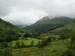 Der berühmte Hoghwarts Express Viadukt....