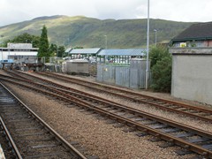 Die Gleisanlagen von Fort William