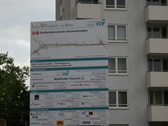 In nur einem Jahr Bauzeit wurde die ca. 1km lange Strecke in der Stresemannalle gebaut