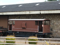 Ein Bremswagen der LMS Railway