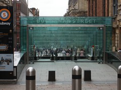 Eingang zur Station Buchanan Street