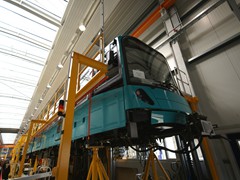 Kurz vor der Hochzeit mit den Drehgestellen