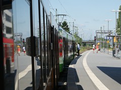 Ausfahrbare Stufen zum Überbrücken