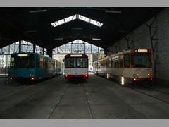 Untypisch für Eckenheim ist hier nur der U2 Wagen. Der U3 Wagen war hier einst auch stationiert, bevor die U-4 nach Ost umzog.