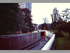 ....Am Scheffeleck im Tunnel.