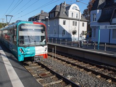 In Eschersheim die Station Lindenbaum