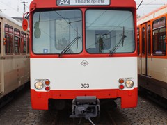 303 im Jahr 2018 als Museumswagen