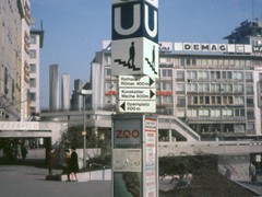 Zu Beginn endete Die Fahrt an der Hauptwache. Erst ab 1984 ging es bis zum Südbahnhof.