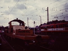 Auch Baufahrzeuge wurden in Heddernheim abgestellt.