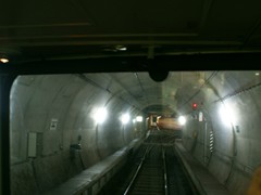 Beginnen wir unsere Reise auf der sogenannten A-Strecke in der Wendeanlage am Südbahnhof.